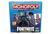 Hasbro Gaming Monopoly Flip Edition: Fortnite Board Game for Ages 13 Game Inspired by Fortnite Video Game, Board Games for Teens and Adults, 2-4 Players