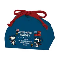 在飛比找樂天市場購物網優惠-史努比 便當束口袋 太空裝 SNOOPY 日本製 正版授權J