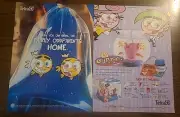 Nickelodeon Fairly Oddparents Tetra Fish Print Ad 2004 16x11 Great To Frame