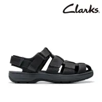 在飛比找momo購物網優惠-【Clarks】男鞋 Saltway Cove 雙魔術氈包頭