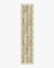 75' x 365' | Machine Washable Runner Rug | Kid & Pet Friendly | Indoor Rug | Selene Neutral Multicolour Rug by Architectural Digest | Ruggable