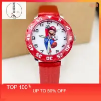 在飛比找蝦皮商城精選優惠-出貨 兒童手錶 新款時尚（多款可選）新款3D馬裏奧夜光指針石