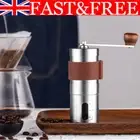 COFFEE GRINDER MANUAL HAND MILL BEAN ADJUSTABLE COARSENESS CERAMIC BURR SPICE