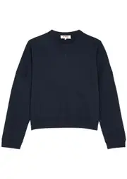 Ymc Almost Grown Cotton Sweatshirt - Navy - L (UK14 / L) L (UK14 / L)