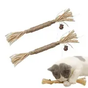 PAZ'S GIFT Catnip Toy Cat Toys Catnip Toy cat chew Toy cat Kicking Raffia 2pcs