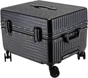 [HSHTTKL] Cabin Luggage Suitcase Hard Shell Hand Luggage Carry On Luggage Wide Handle Suitcase Hard Shell Aluminum Frame Spinner Wheels Travel Carry-Ons