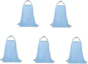 VALICLUD Breathable Lactation Clothing When Going Out Feeding Supplies Lactation Apron Breastfeeding Clothes Fur Corrugated Board Little Girl Coin Bag Small Doll House Decor Sky-blue Cotton