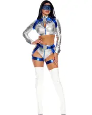Galaxy Trip Astronaut Womens Costume