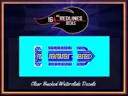 1/64 Redline 'Mighty Maverick' Flying Colors Replica Decal SCR-0407