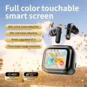NEW TWS Earbuds 120h LCD Touch Screen Bluetooth 5.4 Noise Cancelling Wireless