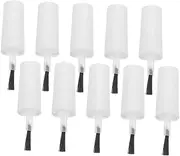 VALICLUD 25pcs Replacement Nail Polish Brushes for Gel Dip Powder Precision Application Brush Tool for Manicure Nail Salon Soft Shedding Resistant Bristles for Uniform Gel Application