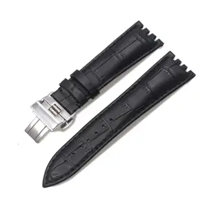 carty真皮牛皮手錶帶 代用mido 美度完美系列 M8330 ALL DIAL黑色