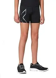 [2XU] Girls Compression 1/2 Shorts Black/Nero
