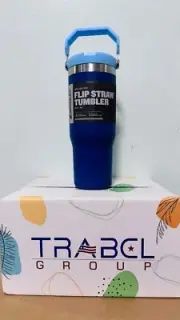 Stanley Iceflow Flip Straw Tumbler with Handle 30 Oz - Lapis (No box)