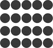 PEUTIER 20pcs Premium Silicone Rubber Bottoms for Sublimation Tumblers, Anti-Slip, Scratch-Proof, Easy to Use, Black, 2.24L Capacity