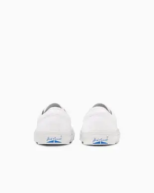 日本限定 Converse JACK PURCELL 基本款 開口笑 白色 帆布鞋 藍標/ 26 cm