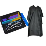11 Pcs Professional Barber Clippers, Hair Cutting Thinning Shears, Scissors Kit