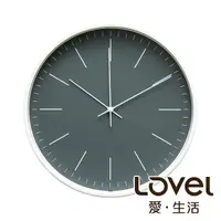 在飛比找Yahoo奇摩購物中心優惠-Lovel 30cm北歐簡約金屬框靜音時鐘 - 共5款