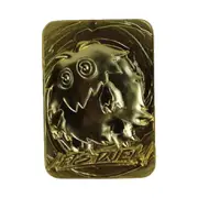 Fanattik Yu-Gi-Oh Kuriboh 24K Gold Plated Metal Card Limited Ed Display