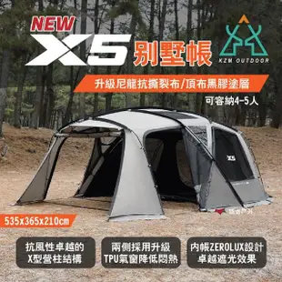 【KAZMI】KZM NEW X5別墅帳(K221T3T11)