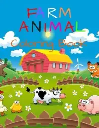 在飛比找博客來優惠-Farm Animal Coloring Book: My 