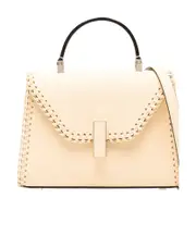 Valextra Iside Mini Top Handle Bag One size light yellow