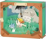 ensky - My Neighbor Totoro - Totoro Strolls Through The Fields, Paper Theater (PT-062N) - Official Studio Ghibli Merchandise