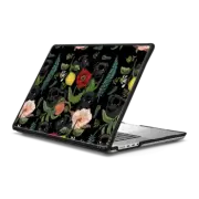 MacBook Pro 16-inch (M1 - M4) Impact Case Botanical and Black Pugs
