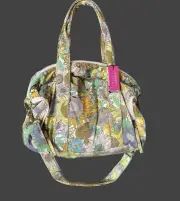 NWT Liberty of London x Target Duffle Green Floral Yellow Weekender Tote Bag