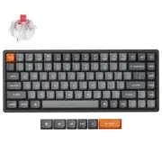 Keychron K2 Max QMK RGB Aluminium Frame Wireless Mechanical Gaming Keyboard - Red Switch (KBKCK2MJ1)