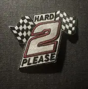Ball & Chain Co. - Hard 2 Please Checkered Flags NASCAR Patch