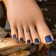 Cancer Sterling Silver Toe Ring