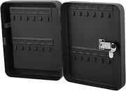 TOGEVAL 1Set Wall Mounted Key Security Cabinet Slots Key Storage Box with Code Lock for Home Office Schools and Outdoor Use and Compact Design