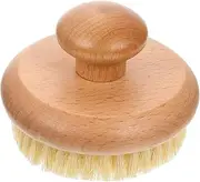 Healeved Bath Body Brush White Exfoliating Brush for Shower Body Scrub for Daily Use Easy to Clean