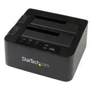 StarTech eSATA / USB 3.0 Hard Drive Duplicator Dock Standalone HDD Cloner with SATA 6Gbps for fast-speed duplication