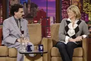 Actor Sacha Baron Cohen as Borat and television personality Martha- Old Photo 1