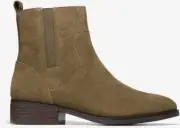 Cole Haan Women's Leighton Waterproof Chelsea Bootie Green, Size: 10 M