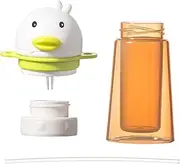 Bottle Toppers Kids, Sippy Lid Adapter, 12x6x4.3cm/4.72x2.36x1.69 Inches Twist Cap Leakproof, Anti-Spill Silicone, Portable Replacement Top for Travel, Daycare, Outdoor Use