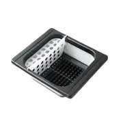 Folding Dishes And Tableware Folding Filter Basket Creative Storage Box Drainer Bowl Tableware Plate Portable Drying Rack