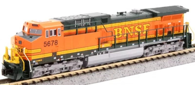 KATO 1767115 N Scale GE C4400CW BNSF LOCOMOTIVE #5678 DC, DCC READY 176-7115