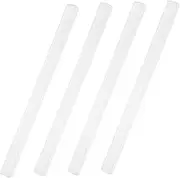 PERSELOSO 4Pcs Mini Mahjong Storage Racks Shaped Holders for Travel Prevents Card Visibility Plastic for Mahjong Tiles for Game Nights and Parties