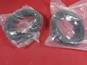2x Kenwood TK-790H VHF KCT-22 Mobile Radio Remote Cable TK790 TK890 TK5710 17'
