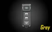 NITECORE TUP 1000 Lumen Rechargeable Everyday Carry Keychain Flashlight - Gray