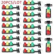 20pcs 5V Mini Traffic Light 5mm LED Display Module for Arduino Creative DIY Kit