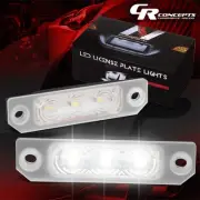 NUVISION 2PCS WHITE LED LICENSE PLATE LIGHTS FOR 2006-2019 MUSTANG/FLEX/MILAN
