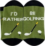 [Inmeilifus] Funny Socks Christmas Stocking Stuffers Novelty Gifts Retired Hunting Fishing Golf Socks for Men, Women