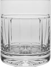 Tumbler Glass - Double Old Fashioned - Set of 6 Glasses - Hand Cut Crystal - Designed DOF tumblers - For Whiskey - Bourbon - Water - Beverage - Drinking Glasses - 12 oz. - Made in Europe - By Barski