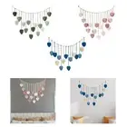 Macrame Wall Hanging Leaves Tapestry Wall Art Decoration for Bedroom Dorm
