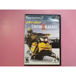 車 S 出清價 稀有 網路最便宜 SONY PS2 2手原廠遊戲片  雪地賽車 SKI-DOO SNOW X RACIN