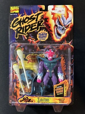 Ghost Rider ZARATHOS Action Figure 5” Toy Biz Vintage 1995 MOC New W/ Mini Comic